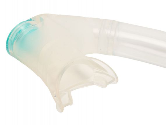 Трубка Seac Tribe Dry прозрачный/голубой