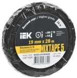 Изолента ХБ тканевая 19мм 28м MIXTAPE 5 IEK (1шт)