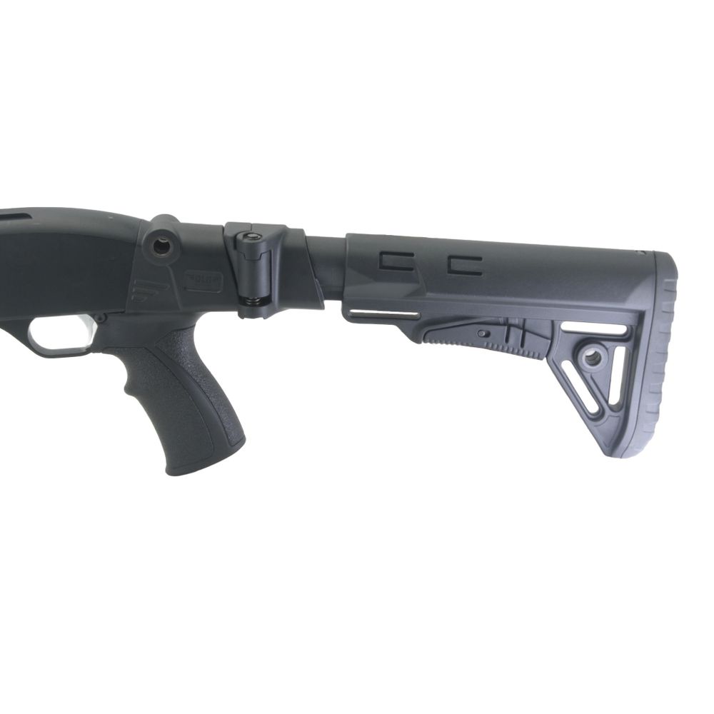 Складной приклад TBS Sharp на Бекас, DLG Tactical