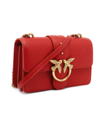 Skórzana наплечная сумка LOVE ONE MINI CL PLTT Pinko - красный(100059 A0F1)