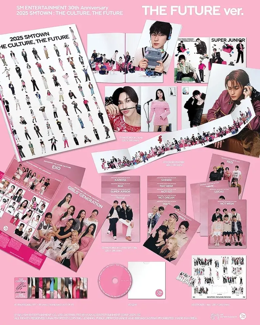 Альбом 2025 SMTOWN : THE CULTURE, THE FUTURE [THE FUTURE ver.]