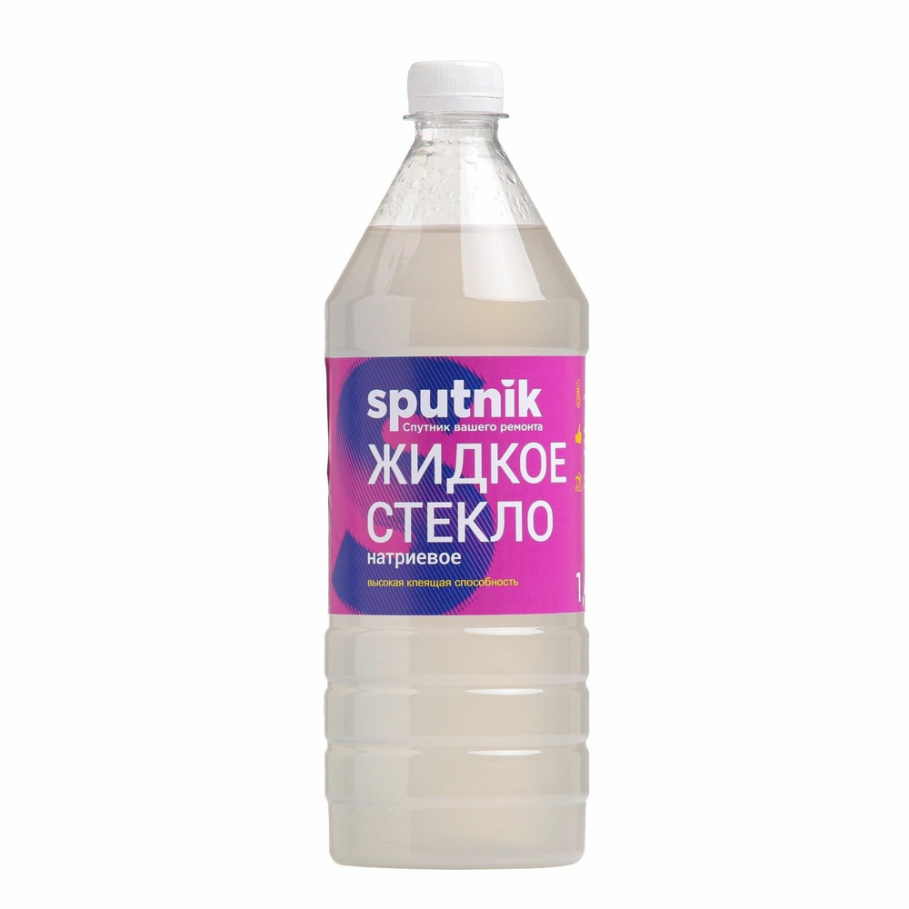 Жидкое стекло 1,4л Спутник