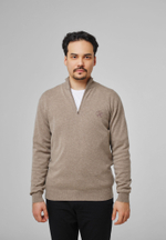 Кофта на замке ARGYMAQ BEIGE