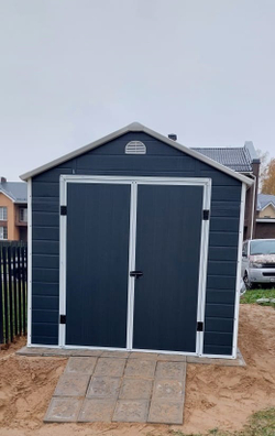 Пластиковый сарай Black Fox Modernist G 7,5x6