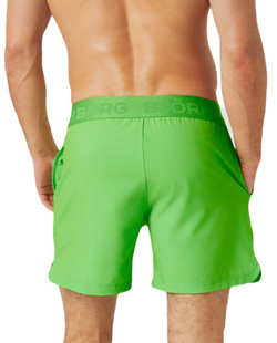 Мужские теннисные шорты Björn Borg Short - зеленый