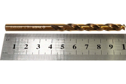 ЗУБР КОБАЛЬТ 6.7х109мм, Сверло по металлу, сталь Р6М5К5, класс А