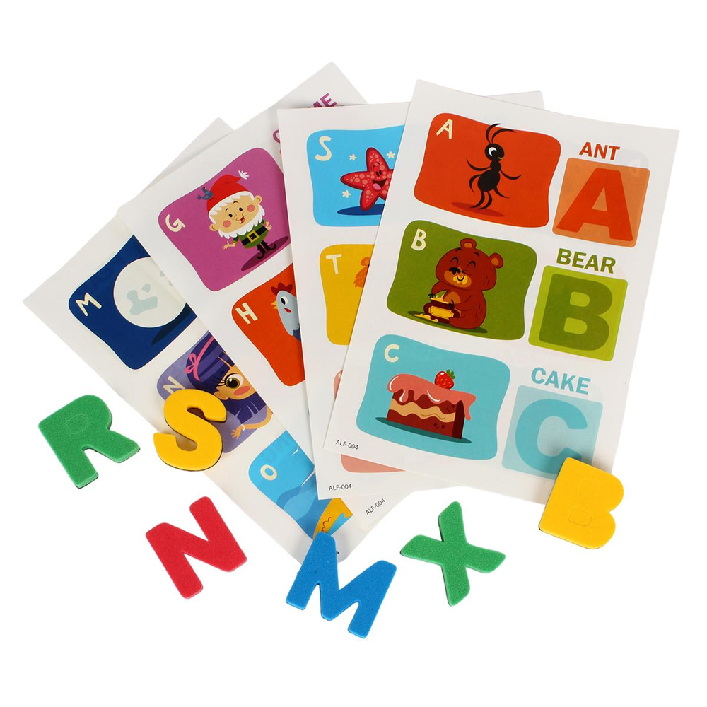 Обучающий набор «Мягкие магнитные буквы. Английский язык