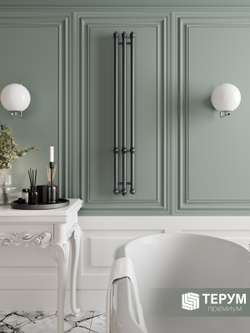 Полотенцесушитель Vintage 3 120х16 Графит