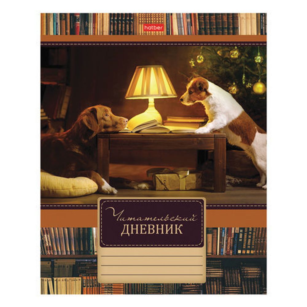 Дневник читательский, А5, 48 листов, скоба, обложка картон, HATBER, "Путешествие друзей", 48Дч5В5_18482