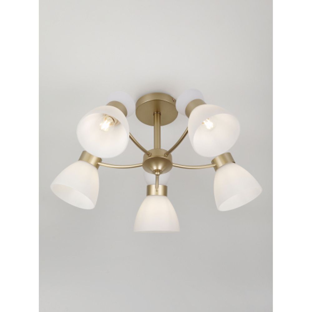 Люстра Rivoli Wendy 9184-305 5хЕ27 60 Вт модерн | Rivoli