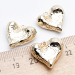 Подвеска Сердце, цвет золото, размер 17*18 мм, цена за 1 шт