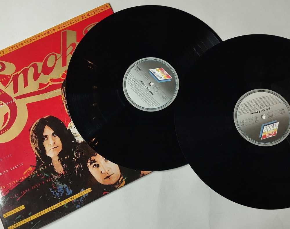 Винтажная виниловая пластинка LP Smokie Смоки Forever (Germany 1990) Stumblin In