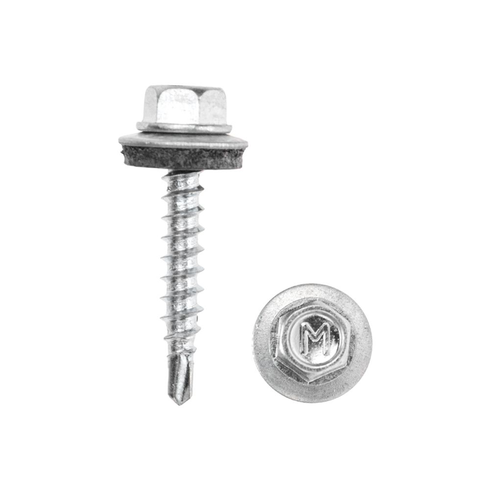 Саморез кровельный 4,8х29, цинк, короб (250 шт/уп) KRANZ