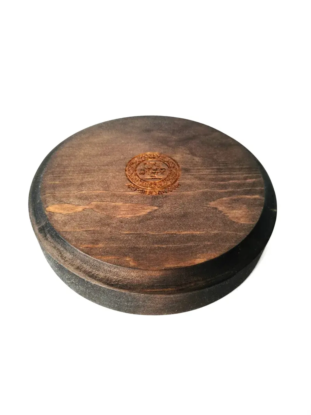 Тарелка деревянная из массива кедра