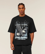 Футболка GYMSHARK Eagle Graphic T-Shirt Black