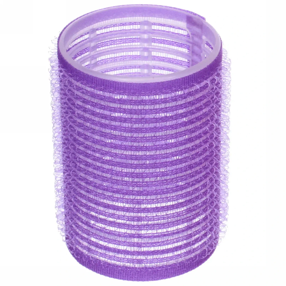 Бигуди липучки, 6шт., однотонные, цвет микс, d-4,5