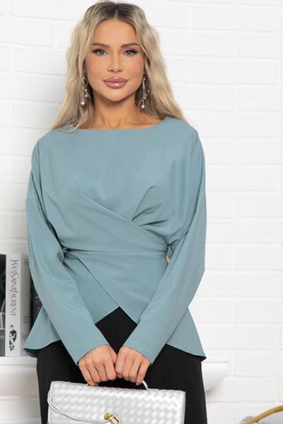 Блуза Леа (морская волна) Б14954-5М LT Collection