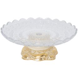 Фруктовница-конфетница Флора Айвори