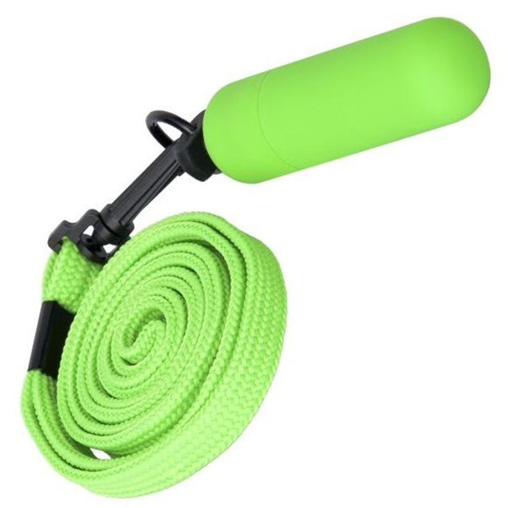 Зеленая вибропуля на ремешке - 5,5 см. (Цвет: зеленый)