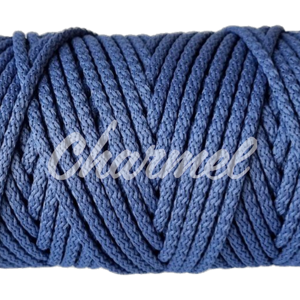 Джинс 5 мм с сердечником Полиэфирный шнур