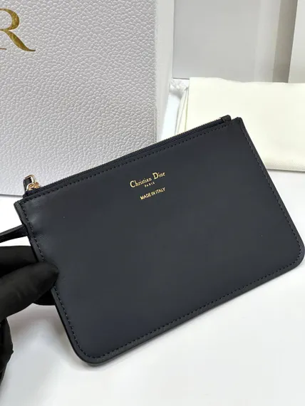 Сумка Dior Toujours Жаккард Denim Dior Oblique синего цвета