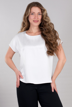 Блузка женская 3256ЗПк, белый #270Бел093256зпк