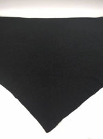 Оренбургский платок-косынка К401-07 черный