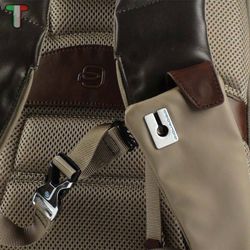 Рюкзак Piquadro COLEOS серый телячья кожа (CA2944OS/TO)