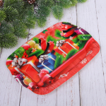 Поднос пластиковый «Новогодние подарки» 21*30см