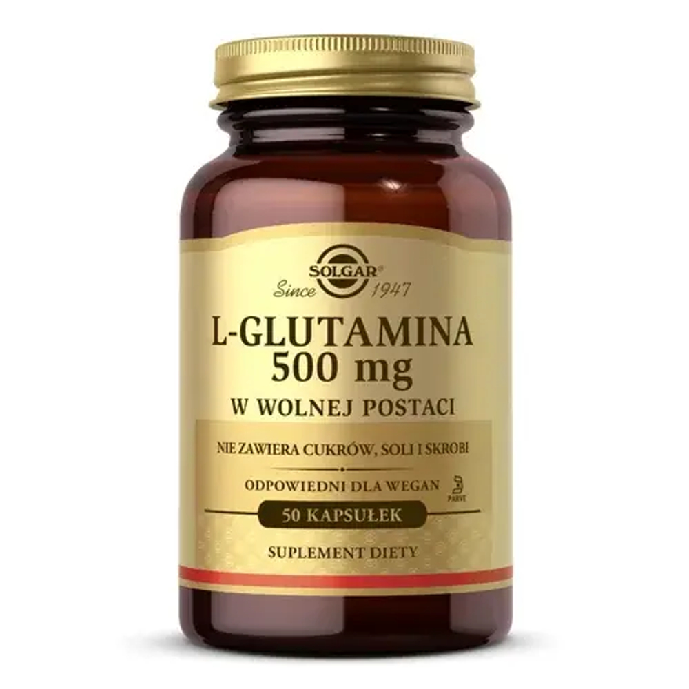 Solgar L-Glutamine - 50 капсул