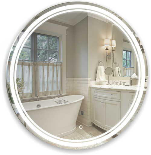 Зеркало Azario Lima 77 см LED-00002526 с подсветкой