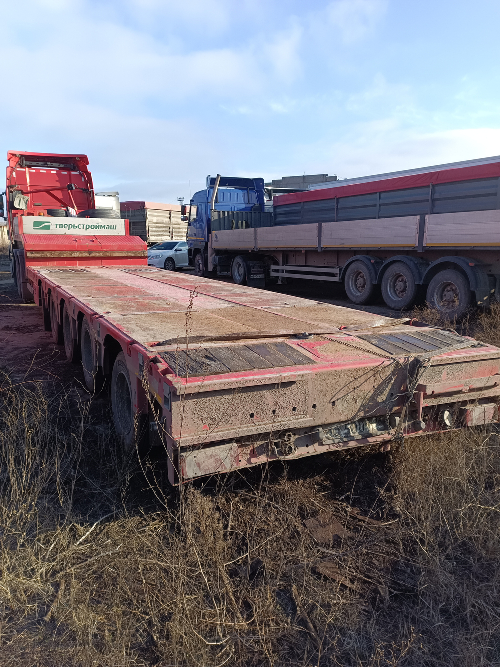 Тверьстроймаш 9939* Полуприцеп тяжеловоз 5 осей 993951-0022 (Раздвижной)