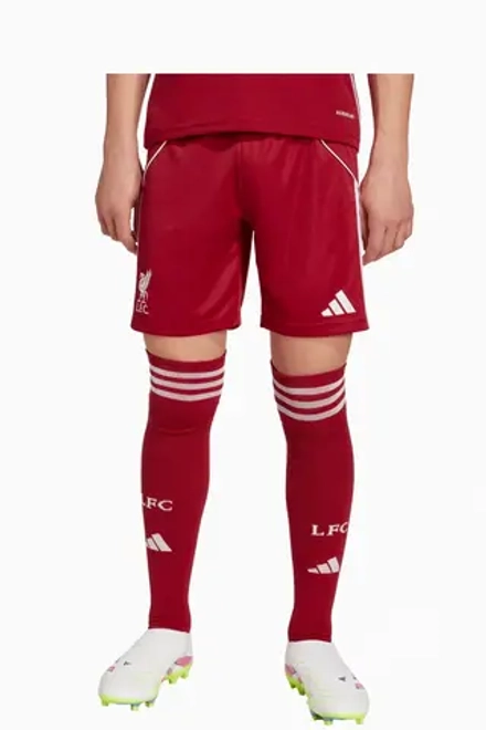 Шорты adidas Liverpool FC 25/26 Home Junior - красный
