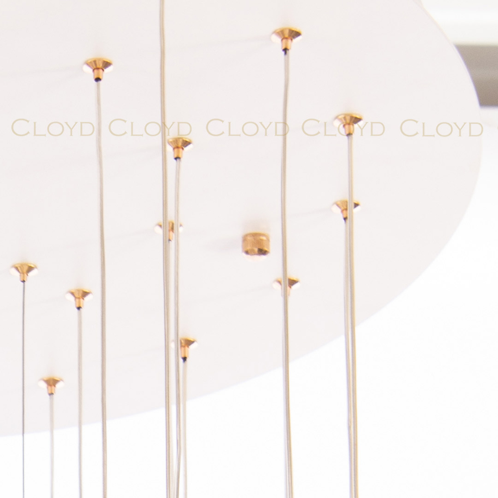 Люстра Cloyd MANGRA C7 / Ø39 см - керамика - белый (арт.10364)