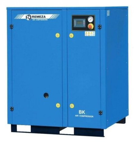 Винтовой компрессор ВК25-15, без ресивера , производительность 2100л/мин,  рабочее давление 15 бар, мощность двигателя 18,5кВт, вес 465 кг, габариты 1210х850х1300мм. REMEZA, Республика Беларусь