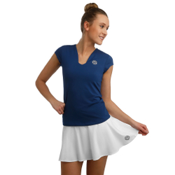 Женская теннисная юбка BIDI BADU Mora Tech Skirt Women - White, Black