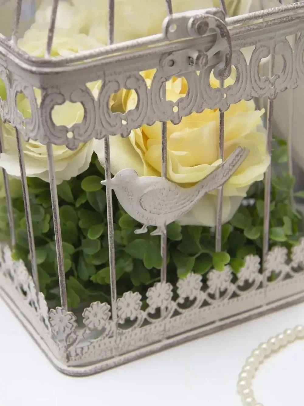 Клетка винтажная "Прованс" 14х14х25 см