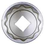 KING TONY (423036M) Головка торцевая глубокая двенадцатигранная 1/2", 36 мм