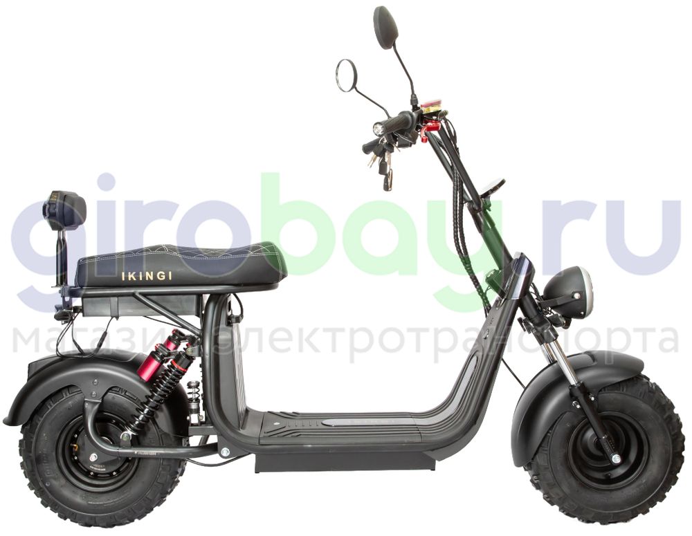 Электроскутер IKINGI X7 PRO OFF-ROAD 3000W - Черный фото 4 Электроскутер IKINGI X7 PRO OFF-ROAD 3000W - Черный фото 4 фото №6