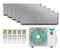 Мульти сплит-система Hisense 5 x AS-10UW4RXVQH00AG(B) / AMW5-42U4RTA