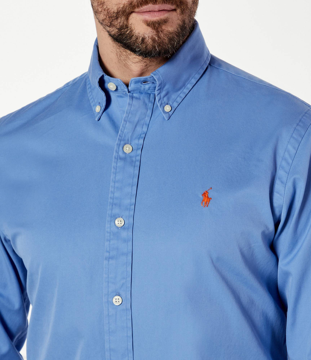 Рубашка POLO RALPH LAUREN - голубой(710937993)