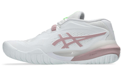Женские Кроссовки теннисные Asics Gel-Resolution X - white/morganite
