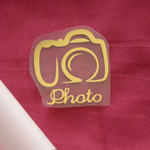 Картинка из термотрансферной пленки "Фотоаппарат"апа