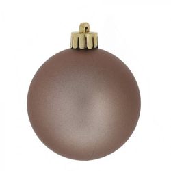 GAEM Набор из 40шт, Украшение новогоднее Шар "Молочный шоколад", D3/4/5/6 см, L14 W14 H26 см