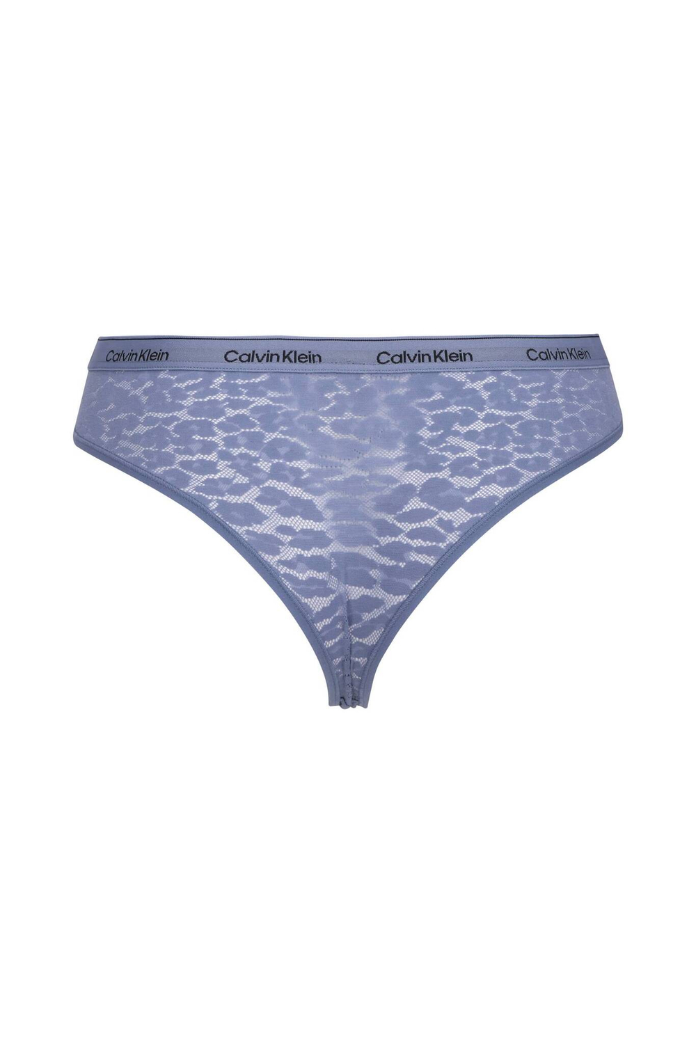 Кружевное трусики-бразилианки 3 шт. Calvin Klein Underwear - черный(000QD5225E)