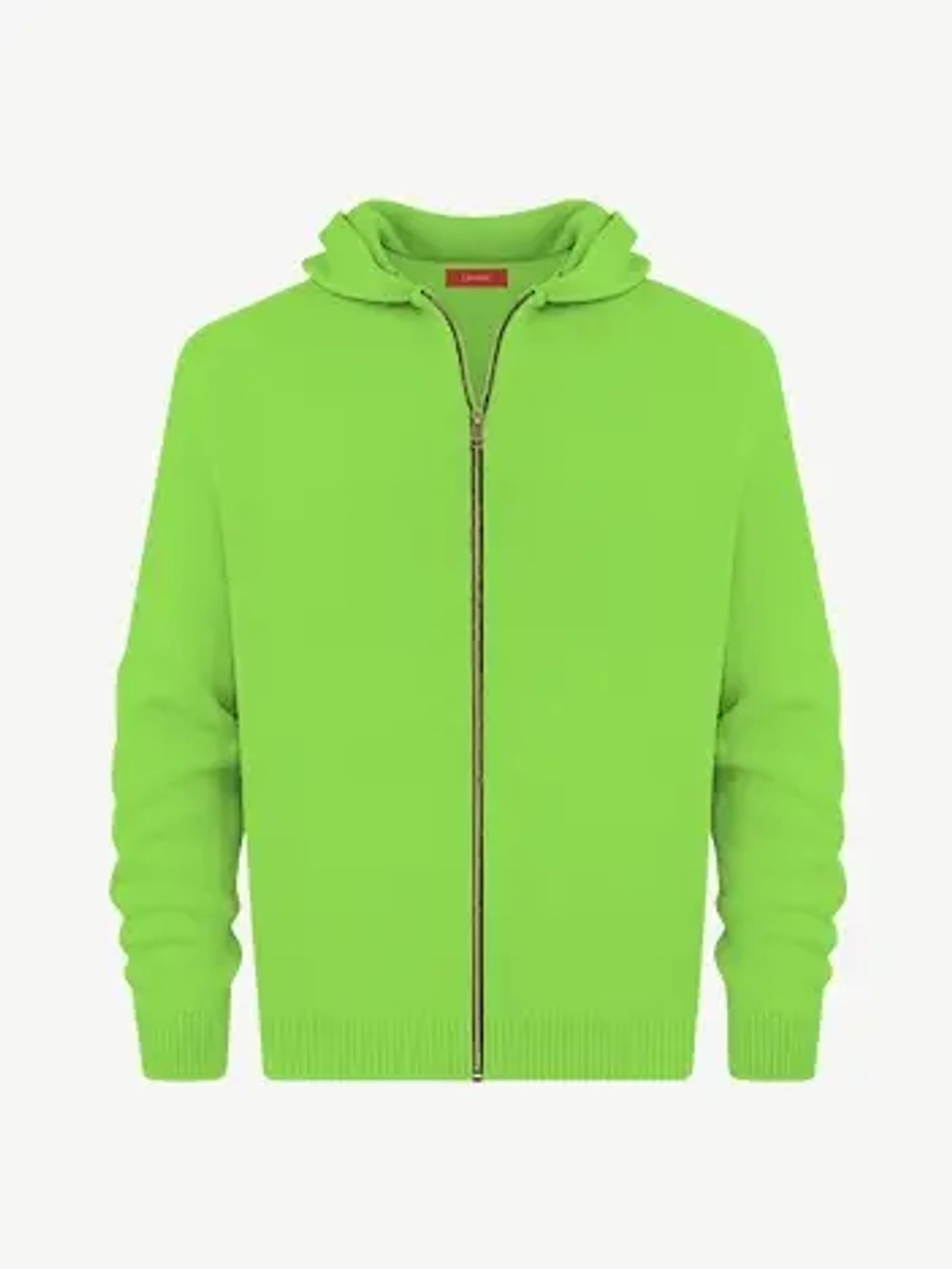 Толстовка на замке из хлопка