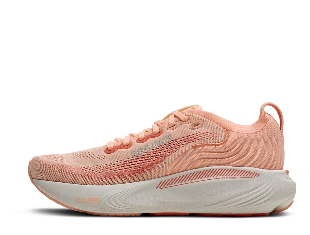 Кроссовки для бега женские Brooks Adrenaline GTS 25 W Персиковые