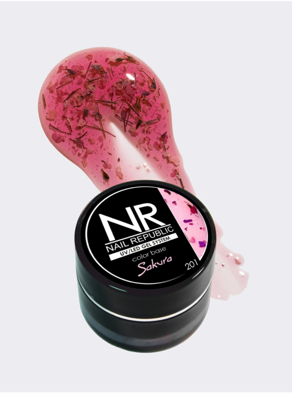 NR BASE Камуфлирующая SAKURA №201, 5гр