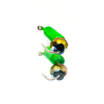 Мормышка True Weight "Гвоздешарик", Зеленый, шарик многогранный Хамелеон