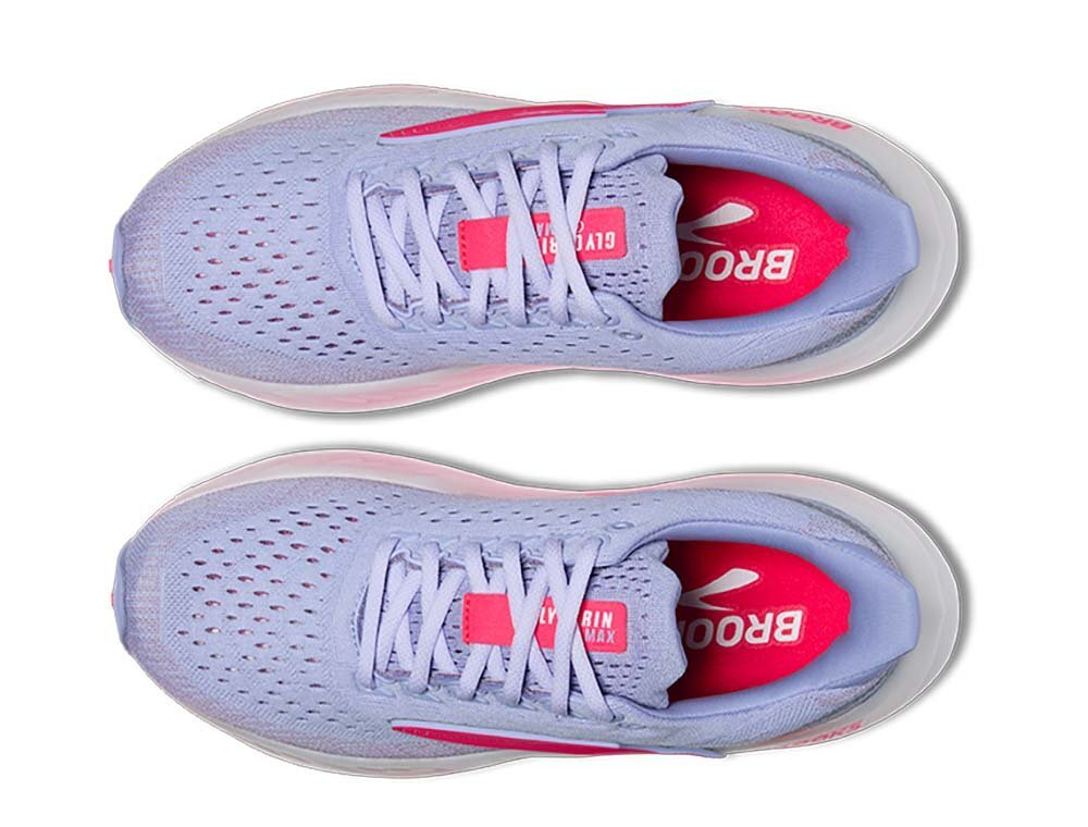 Кроссовки для бега женские Brooks Glycerin Max Фиолетово-Розовые